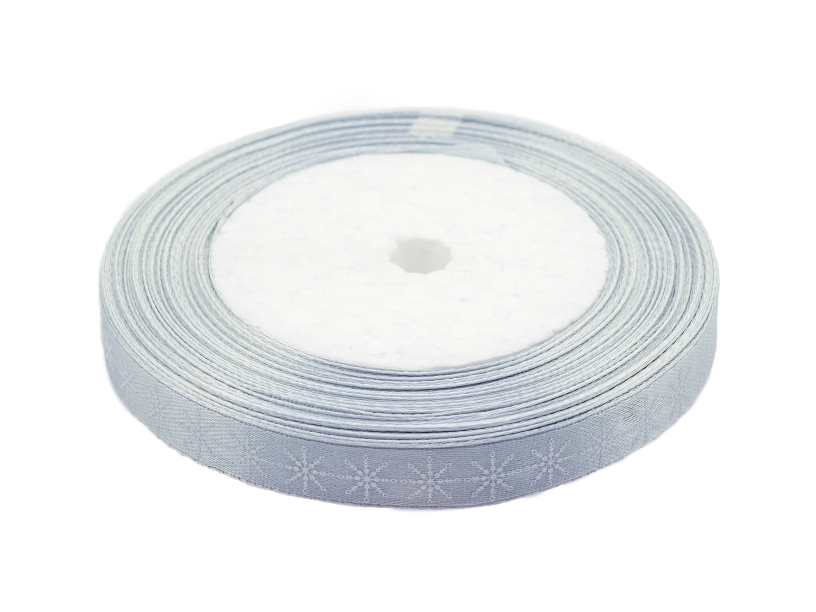 Wstążka satynowa Boże Narodzenie 12mmx22m WSX12-3 Brewis